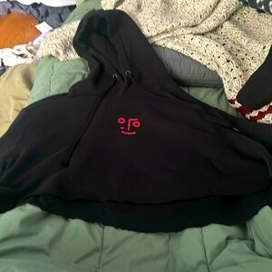 Hoodie, clean but it is cropped